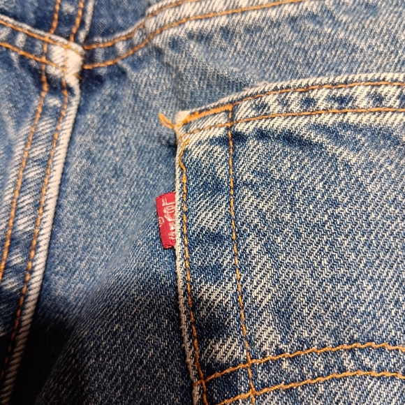Vintage made in USA Levi's 517, 38x32, Distressed Blue denim, Good condition - Picture 8 of 9